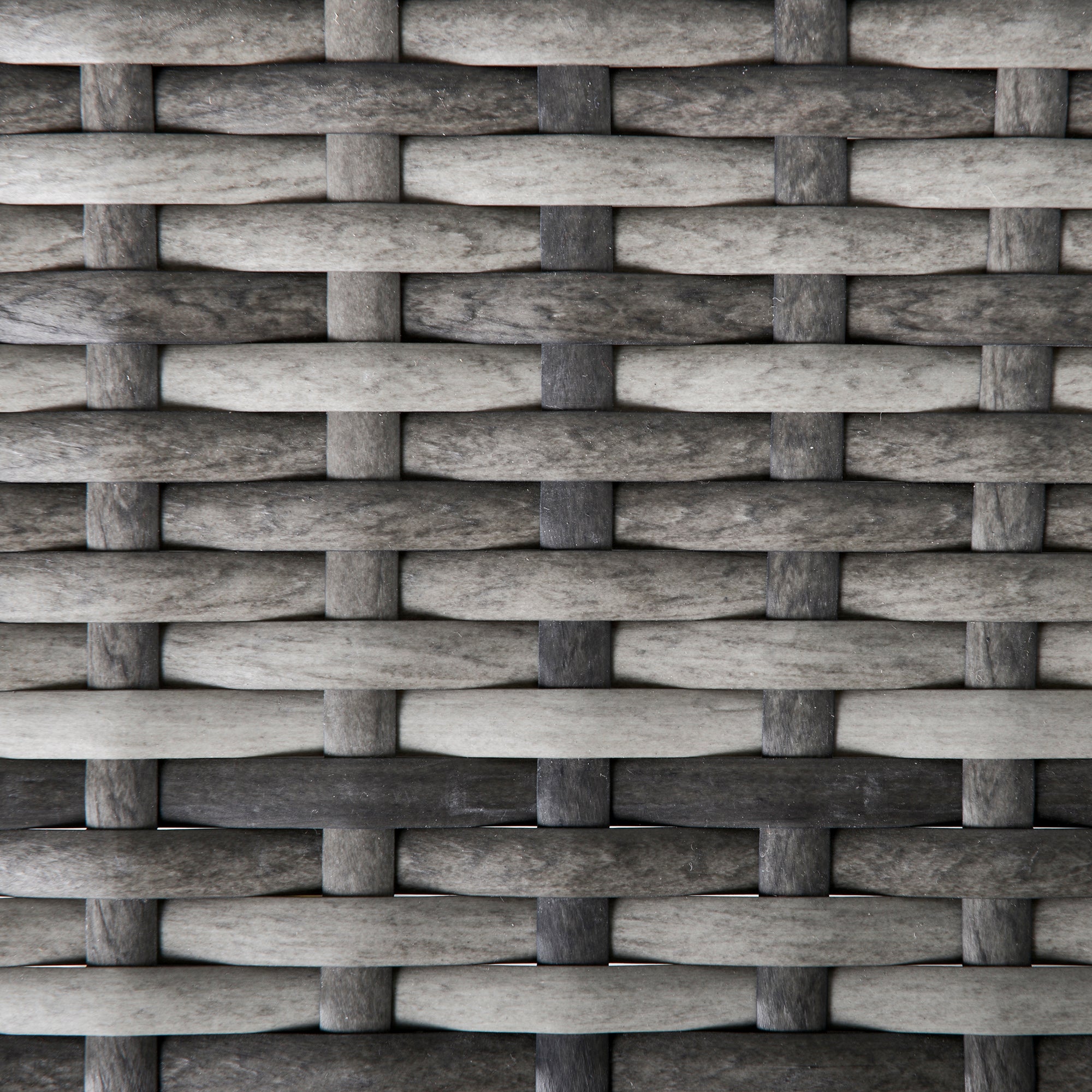 Outsunny 4 Pieces PE Rattan Garden Furniture with Cushion, Outdoor Wicker Conservatory Sofa Set w/ Armchairs, Loveseat, Glass Top Coffee Table, Dark Drey