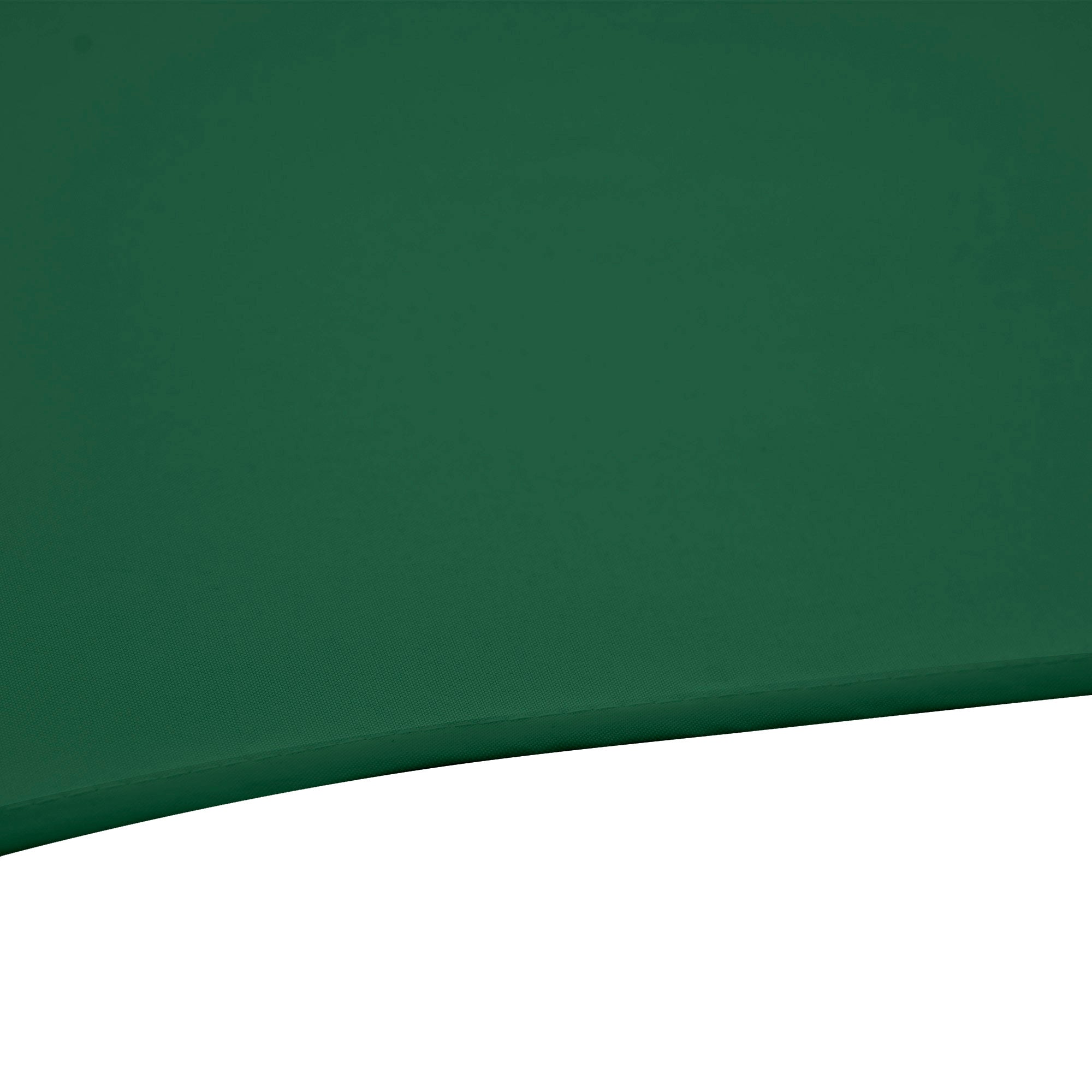 Outsunny 2.5M Garden Cantilever Parasol, Offset Roma Patio Umbrella Hanging Sun Shade Canopy Shelter with 360\'c2\'b0 Rotation and Cross Base, Green
