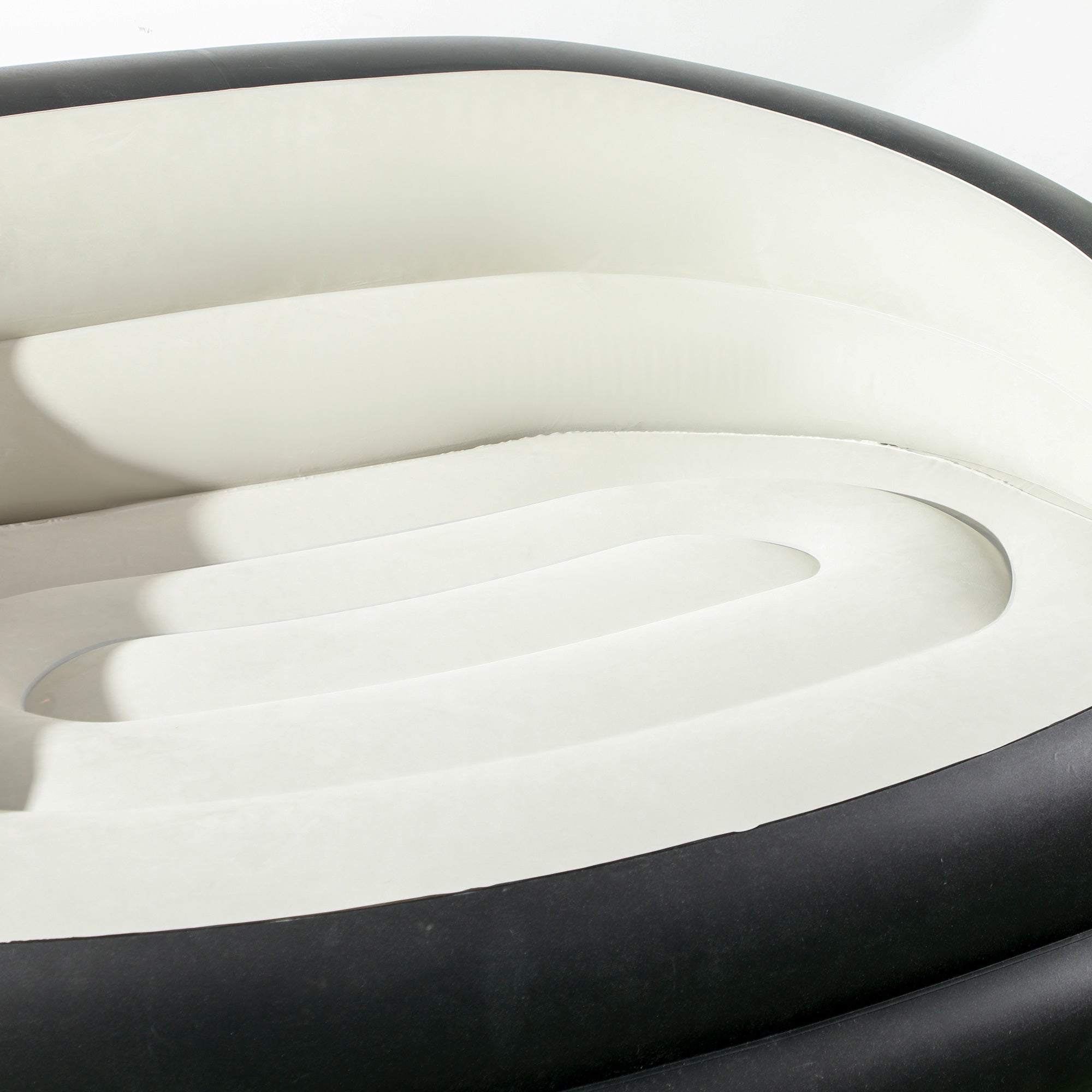 Outsunny Double Inflatable Seat - Grey/Black