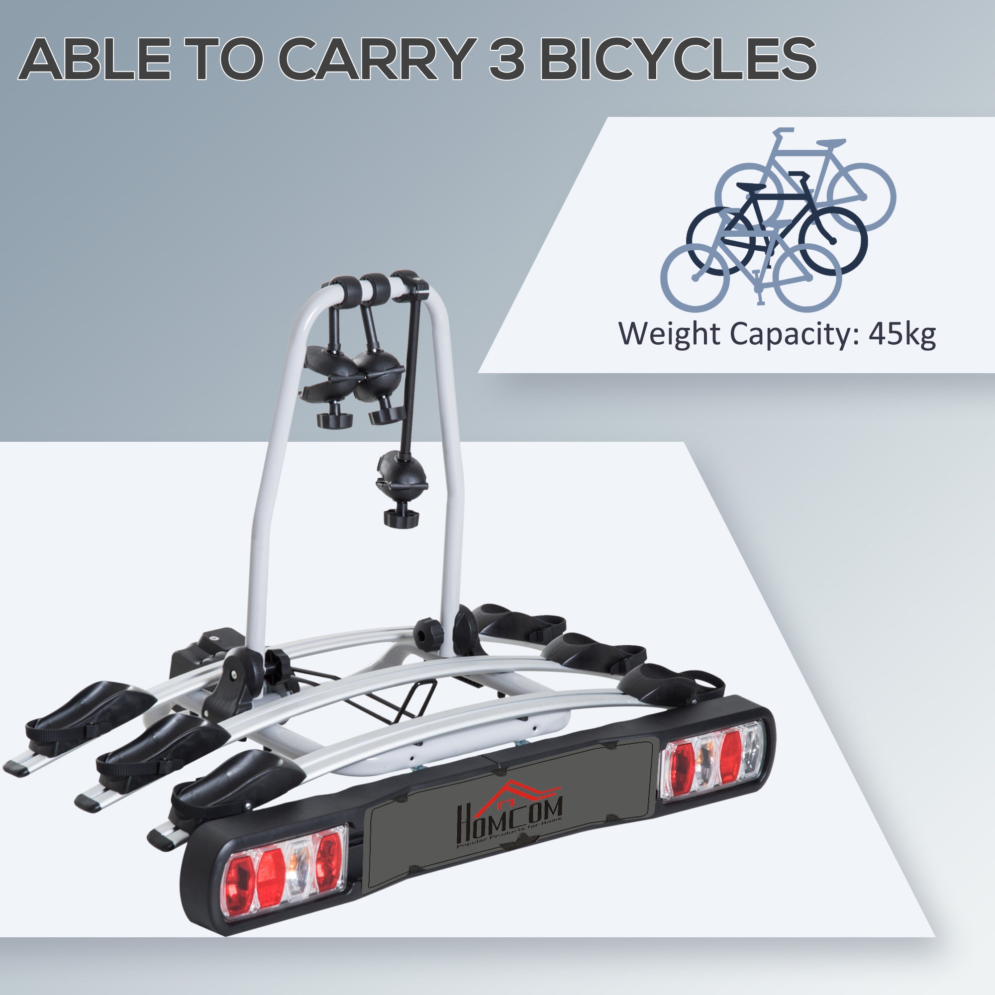 HOMCOM Bike Rack Bicycle Carrier Rear Rack