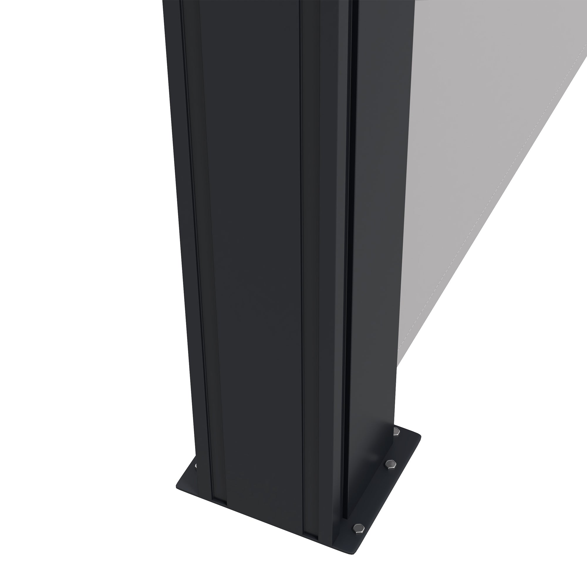 Outsunny 400 x x 160cm Retractable Side Awning - Light Grey