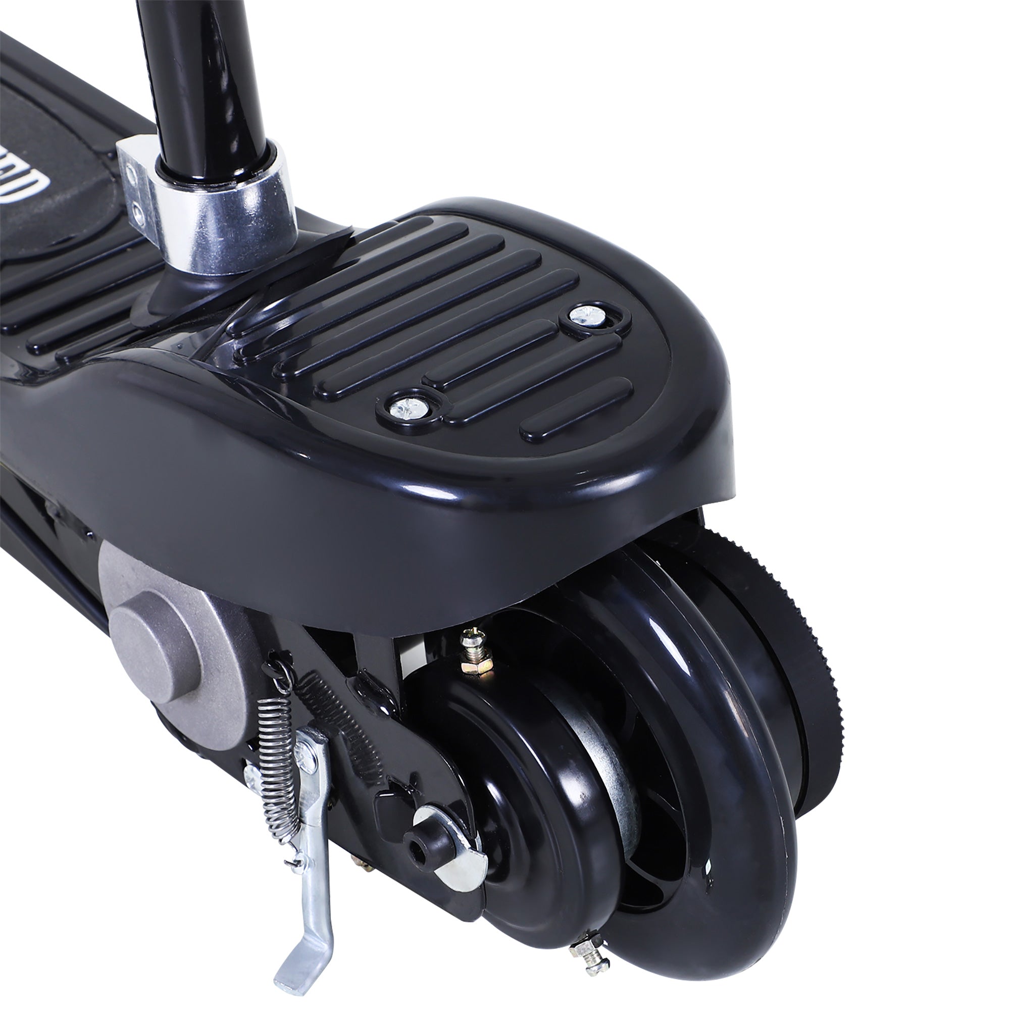 HOMCOM Outdoor Ride On Powered Scooter 120W Motor Bike 2 x 12V Battery - Black