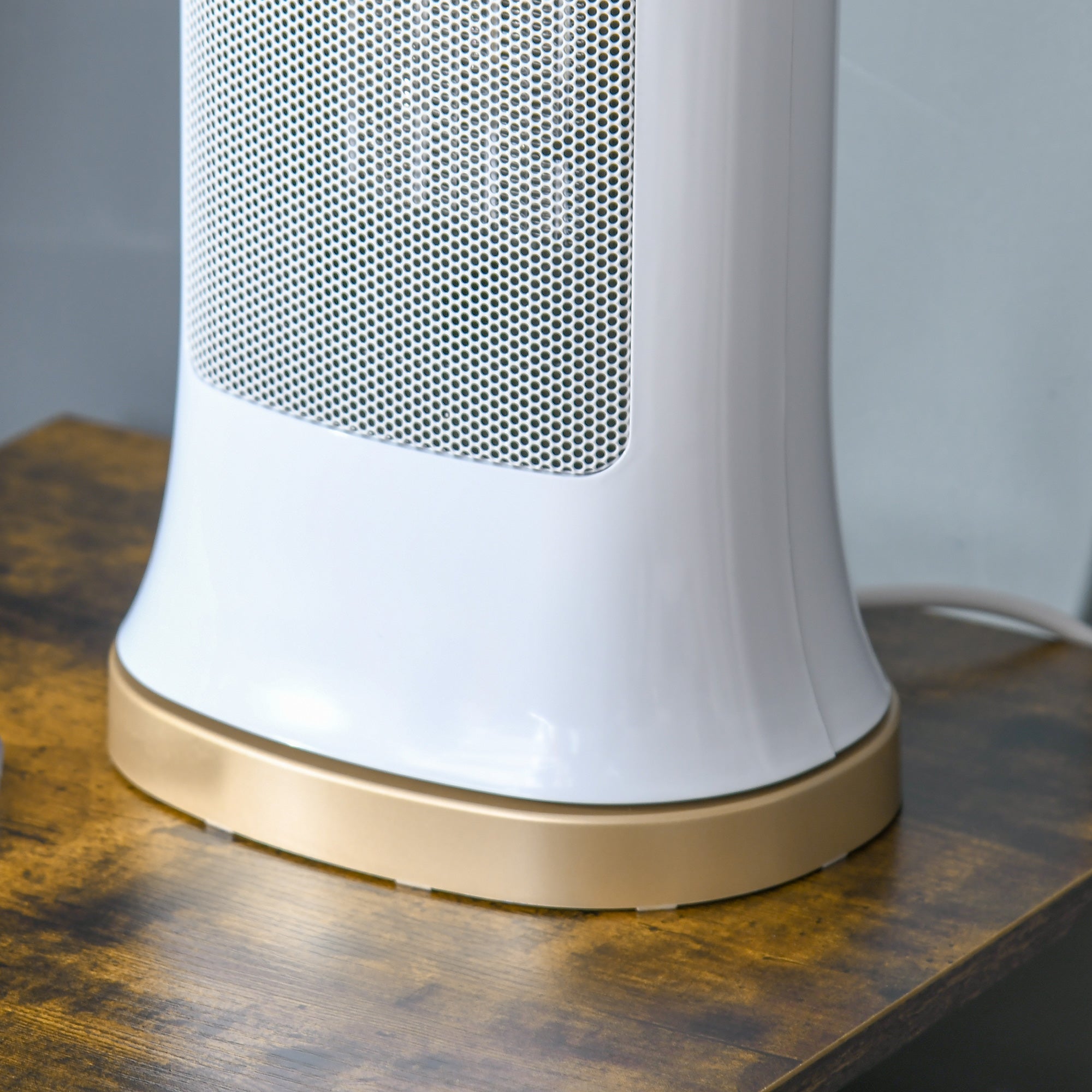 HOMCOM 2000W Electric Heater, PTC Ceramic Portable Fan Heater with Overheating & Tip-Over Protection, 45° Oscillating Energy Efficient Electric Heater for Home, Office, Study, Bedroom