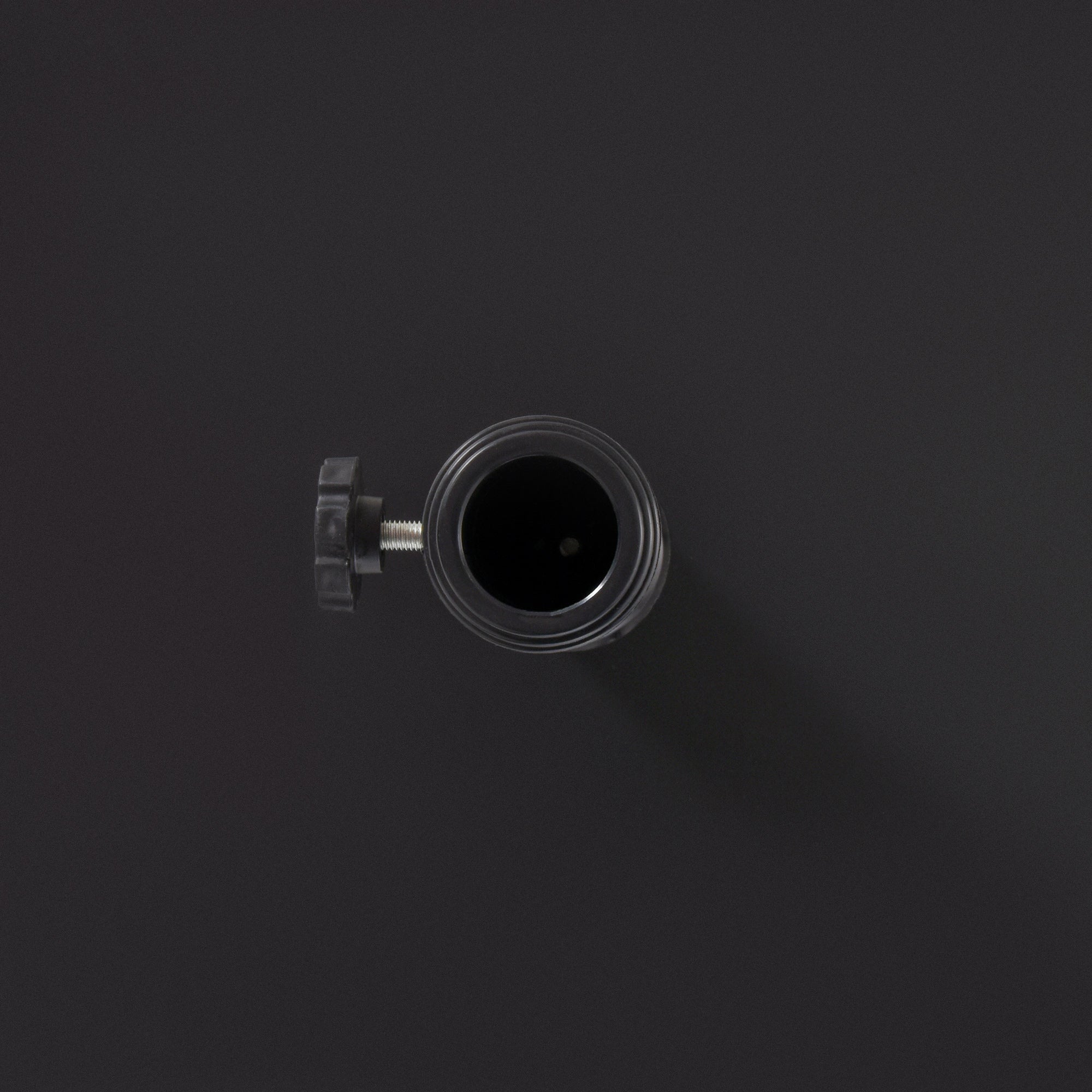 Outsunny Φ35/38/48MM 18KG Steel Square Parasol Stand Base w/ Adjustable Knob Umbrella Stand Garden Patio Outdoor Home, Black