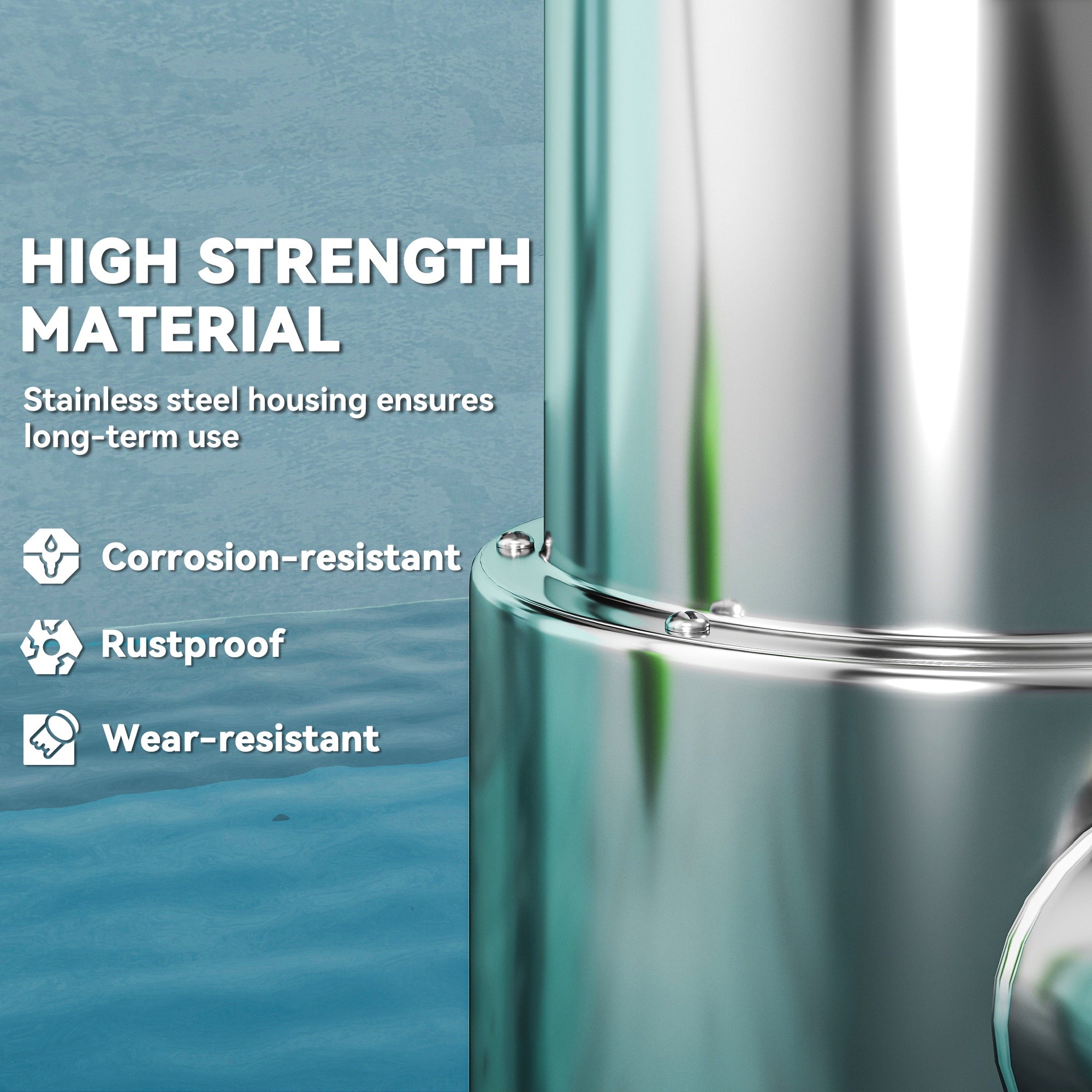 Outsunny 1100W Submersible Water Pump for Dirty/Clean Water, 18500L/H Electric Sump Pump with Float Switch, Drain Water from Garden Pond, Hot Tub, Ditches, Portable and Lightweight, Green