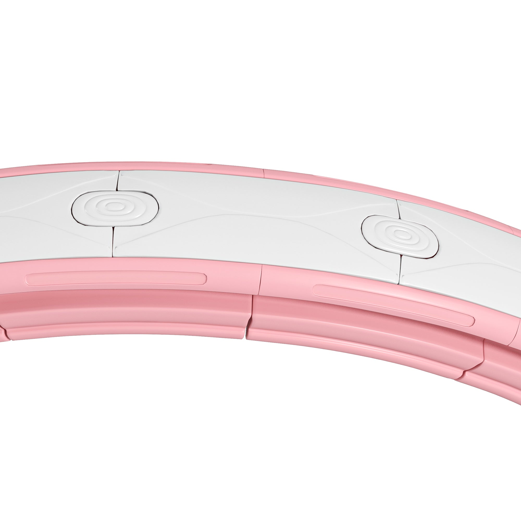 SPORTNOW Smart Weighted Hula Hoop, Massage Hula Ring with 16 Detachable Knots, 360\'c2\'b0 Auto-Rotating Ball and Digital Counter