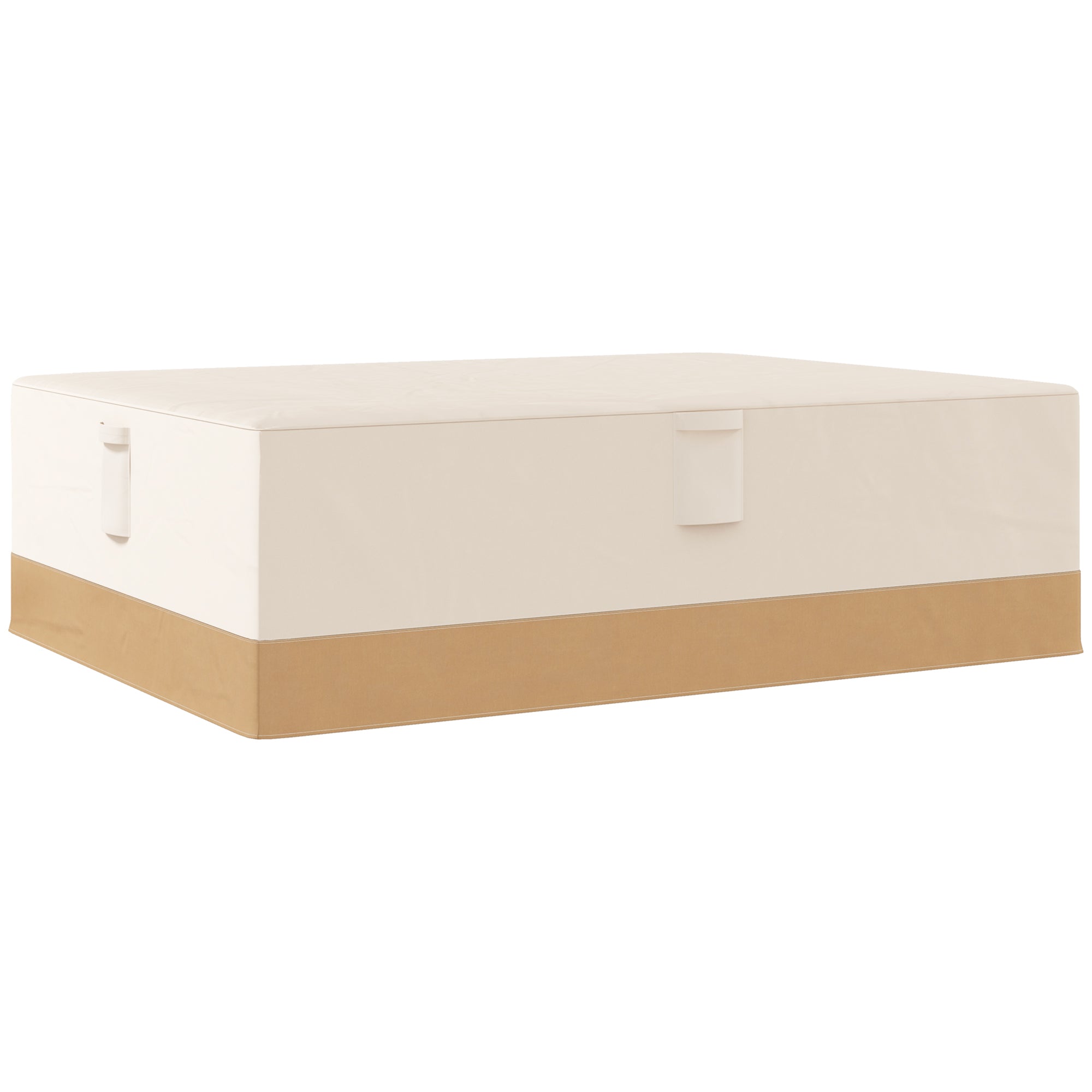 Outsunny Garden Furniture Covers Waterproof, 600D Oxford Outdoor Furniture Cover with 4 Air Vents, 275 x 208 x 78 cm, Beige 