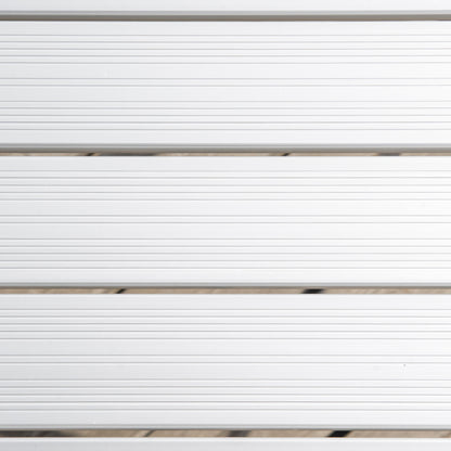 Outsunny 4FT Folding Aluminium Picnic Table Portable Camping BBQ Table Roll Up Top Mesh Layer Rack with Carrying Bag 