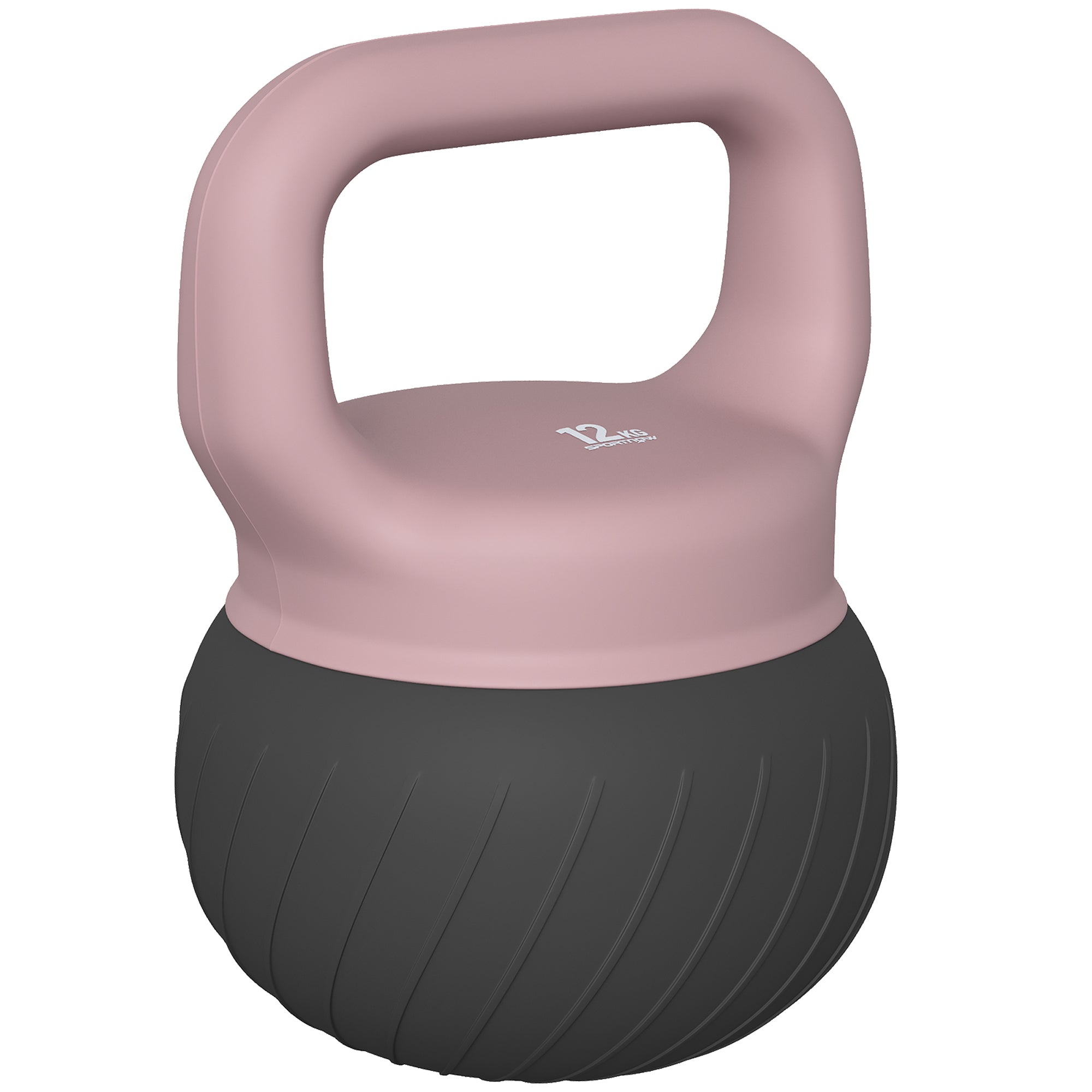 SPORTNOW Soft Kettlebell, 12kg Kettle Bell with Anti-Slip Grip for Home Gym Weight Lifting and Strength Training 