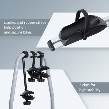 HOMCOM Bike Rack Bicycle Carrier Rear Rack 