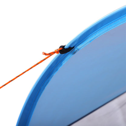 Outsunny Fibreglass Frame 2 Person Pop-Up Lightweight Camping Tent Blue 