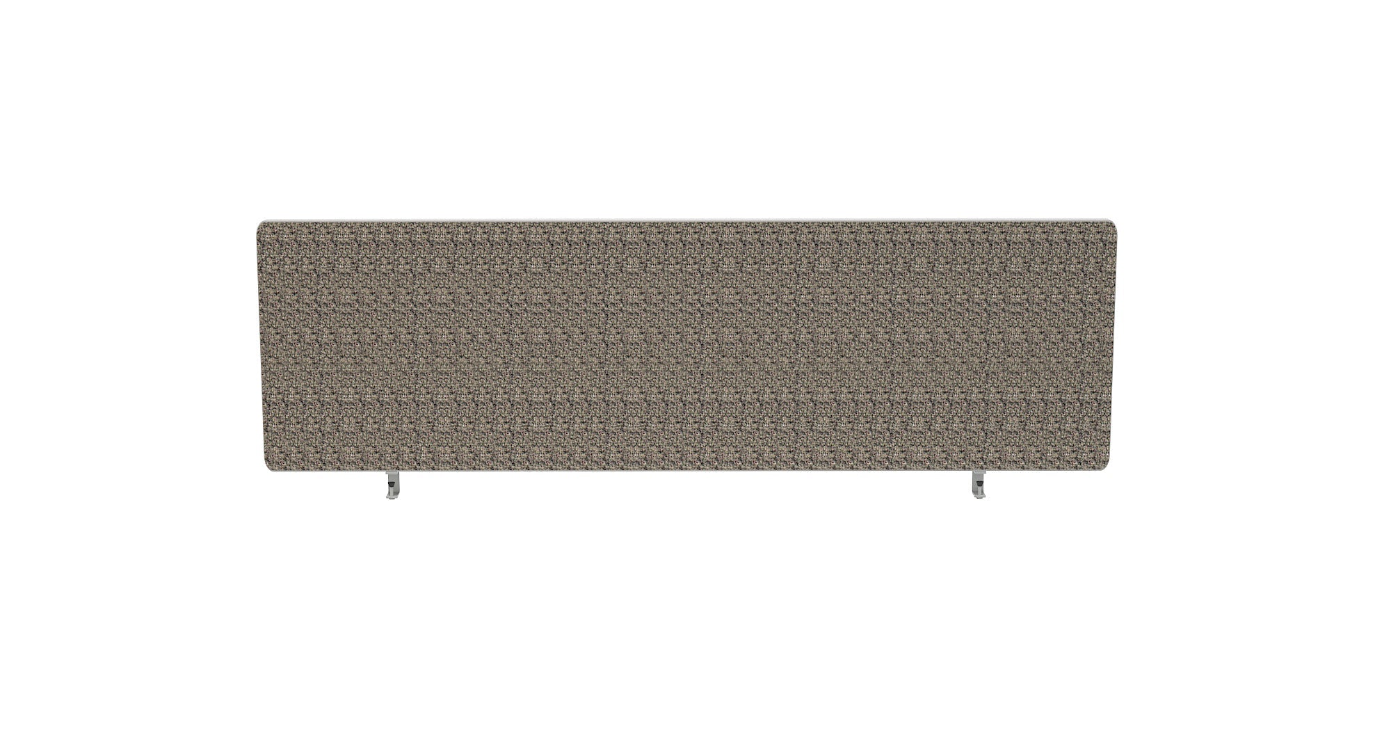 Impulse Plus Oblong Screen With Rounded Corners - 400mm High