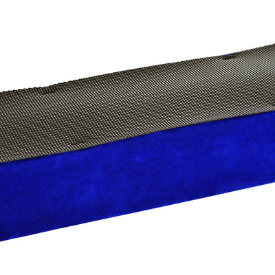 HOMCOM 2.1M 7FT Gymnastics Folding Balance Beam Home Gym Training Exercise Sports - Blue 