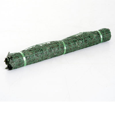 Outsunny 2-Piece Artificial Leaf Hedge Screen Privacy Fence Panel for Garden Outdoor Indoor Decor, Dark Green, 2.4M x 1M 