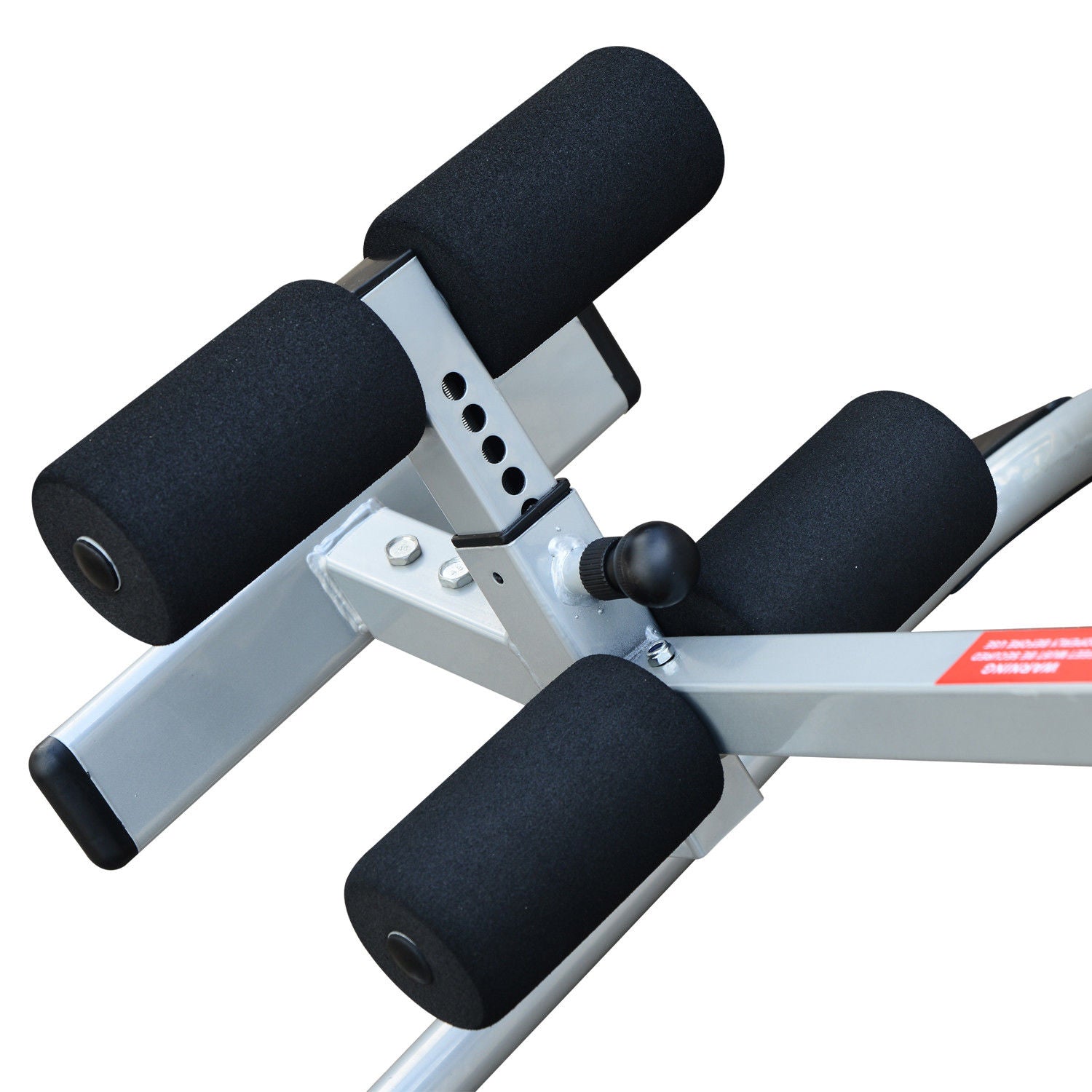 HOMCOM Foldable Gravity Inversion Table Back Therapy Home Fitness Bench Black 