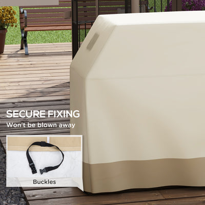 Outsunny 66W x 152Lcm PU Coated Protective Grill Cover - Beige 
