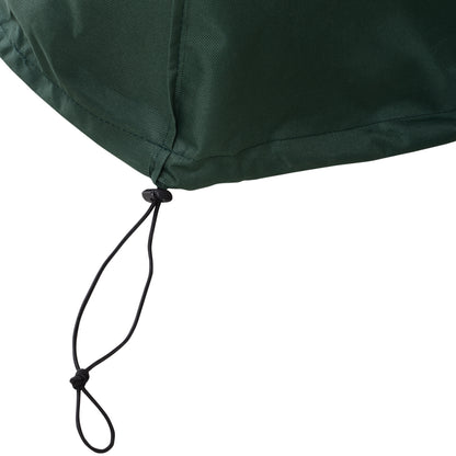 Outsunny Large Patio Garden Furniture Set Cover 600D Oxford Square Waterproof, 230 x 230 x 70 cm, Green 