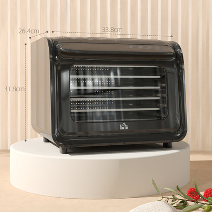 HOMCOM 35-70\'c2\'b0C Six-Tray Food Dehydrator - Black