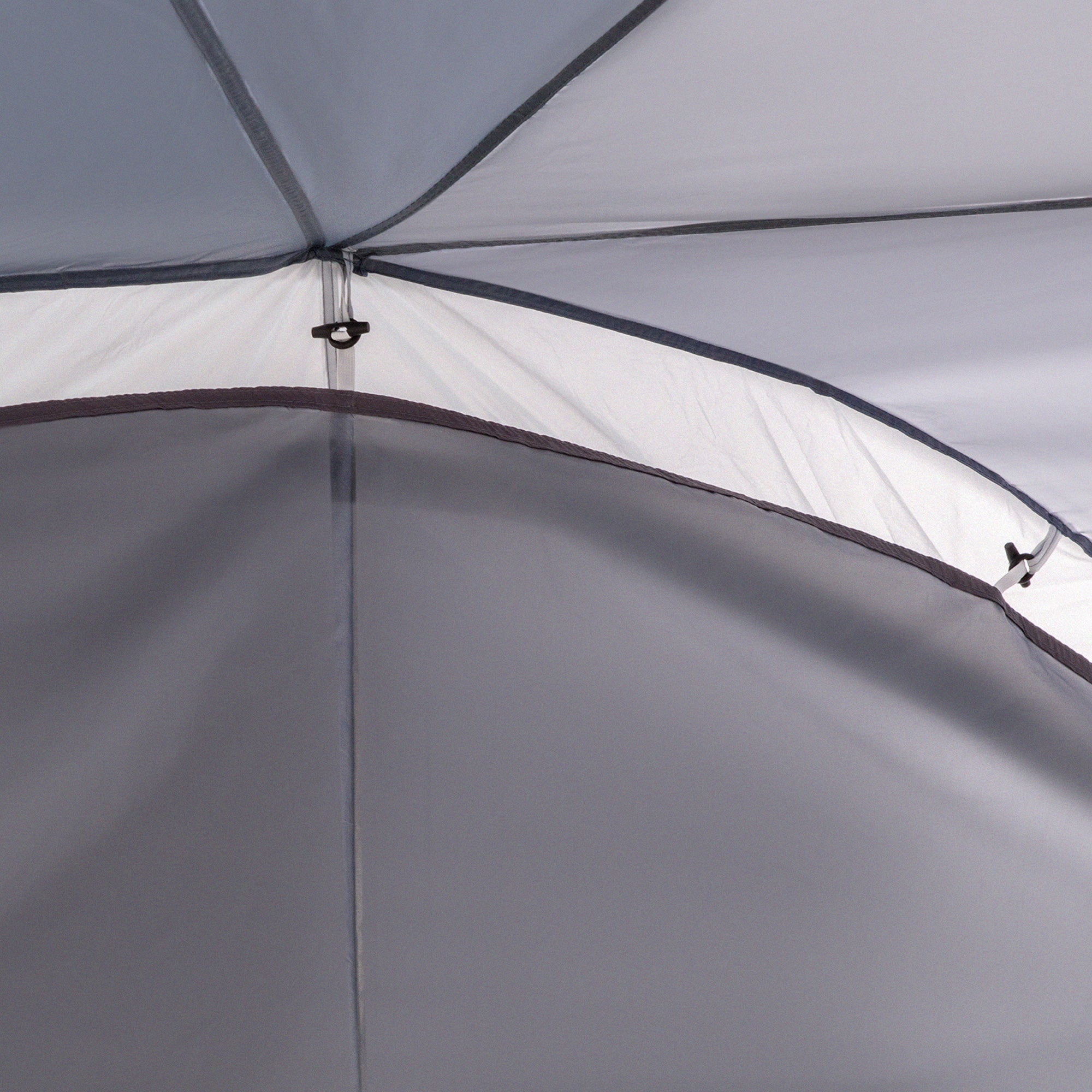 Outsunny Dome Tent for 6-8 Person, Camping Tent with 4 Zipped Mesh Doors, Removable Oxford Cloth, Lamp Hook, Portable Carry Bag, White and Grey 