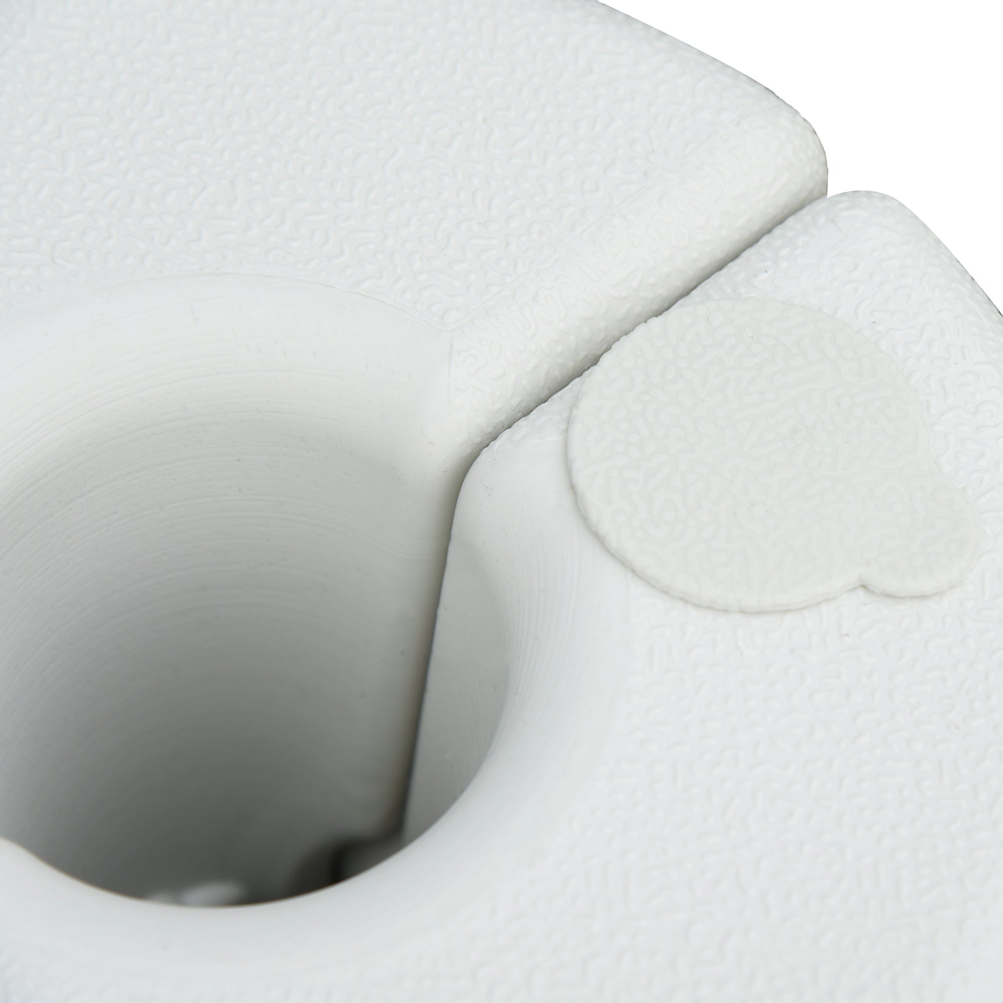 Outsunny 4 Pack 36 kg Gazebo Weights, Canopy Tent Weights with Rapid Clip, Gazebo Leg Weights Fill with Sand or Water, White 