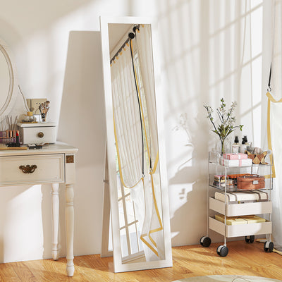 HOMCOM 37 x 157 cm Full Length Mirror - White 
