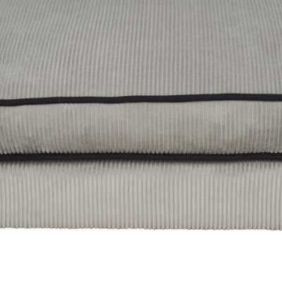 PawHut Dog Sofa for XS and S Size Dogs, Pet Chair Bed with Soft Cushion, Cat Sofa  Couch with Washable Cover, Wooden Frame, 66.5 x 45 x 35.5 cm, Grey 