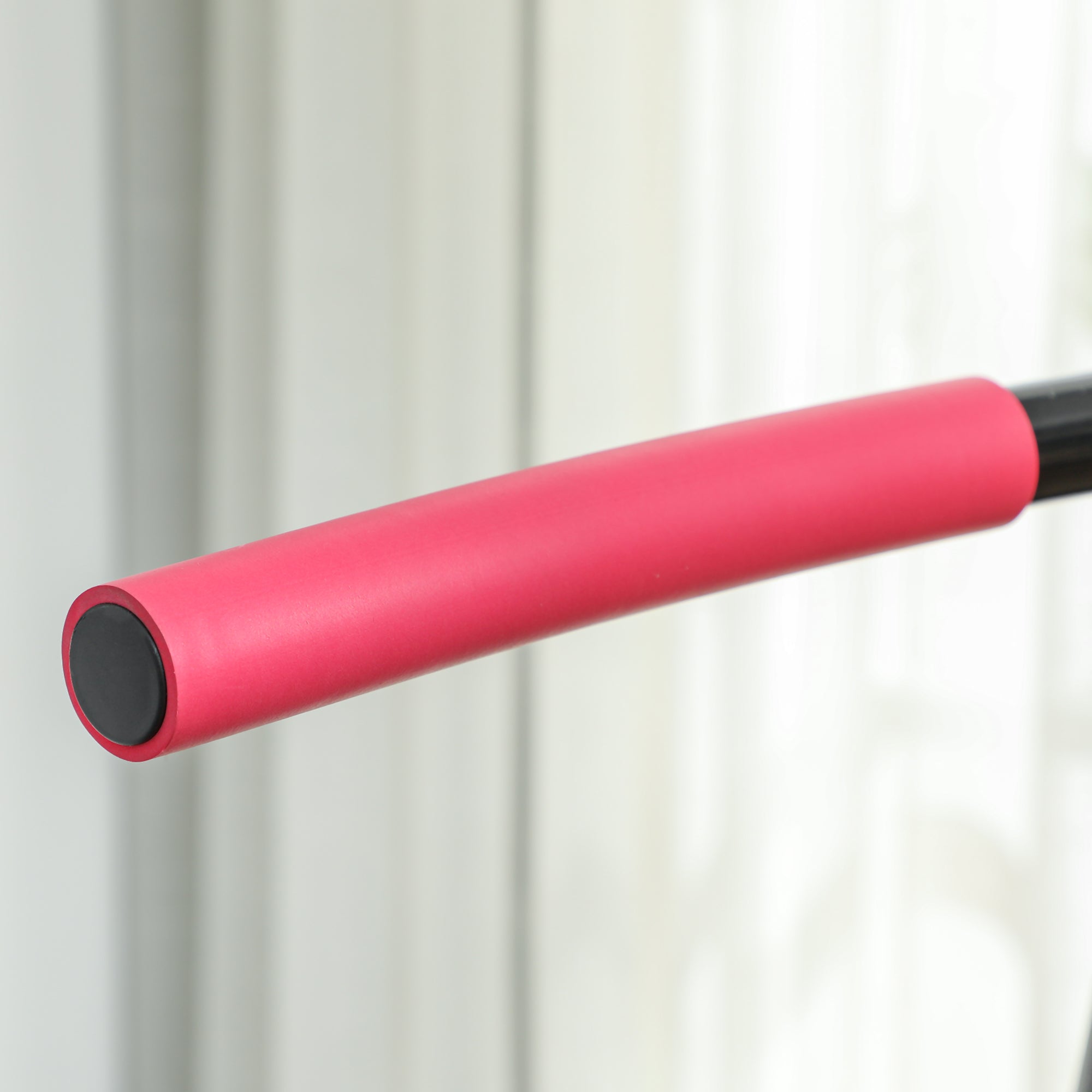 SPORTNOW 45" Rebounder Trampoline for Adults, Quiet Bungee Rebounder with LED Lights and Adjustable Handle, Pink