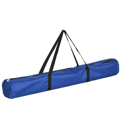 PawHut Dog Agility Equipment Training Adjustable Obstacle Course Set with 6 Weaves Poles Storage Bag for Pet Outdoor Games Exercise 