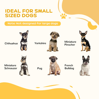 PawHut 3 Panels Dog Gate w/ Support Feet Fence Safety Barrier Freestanding Wood White 