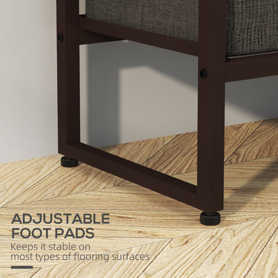 HOMCOM Compact Clothes Rail, with Drawers and Shelf 