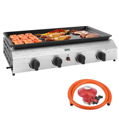 Outsunny Four Burner Portable Gas Grill 