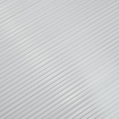 Outsunny 14 Pieces Polycarbonate Sheets, 121 x 61 x 0.4cm Twin-Wall Plastic Roofing Sheets, 10m\'c2\'b2 Replacement Greenhouse Panels, Waterproof and UV Protection, Clear 
