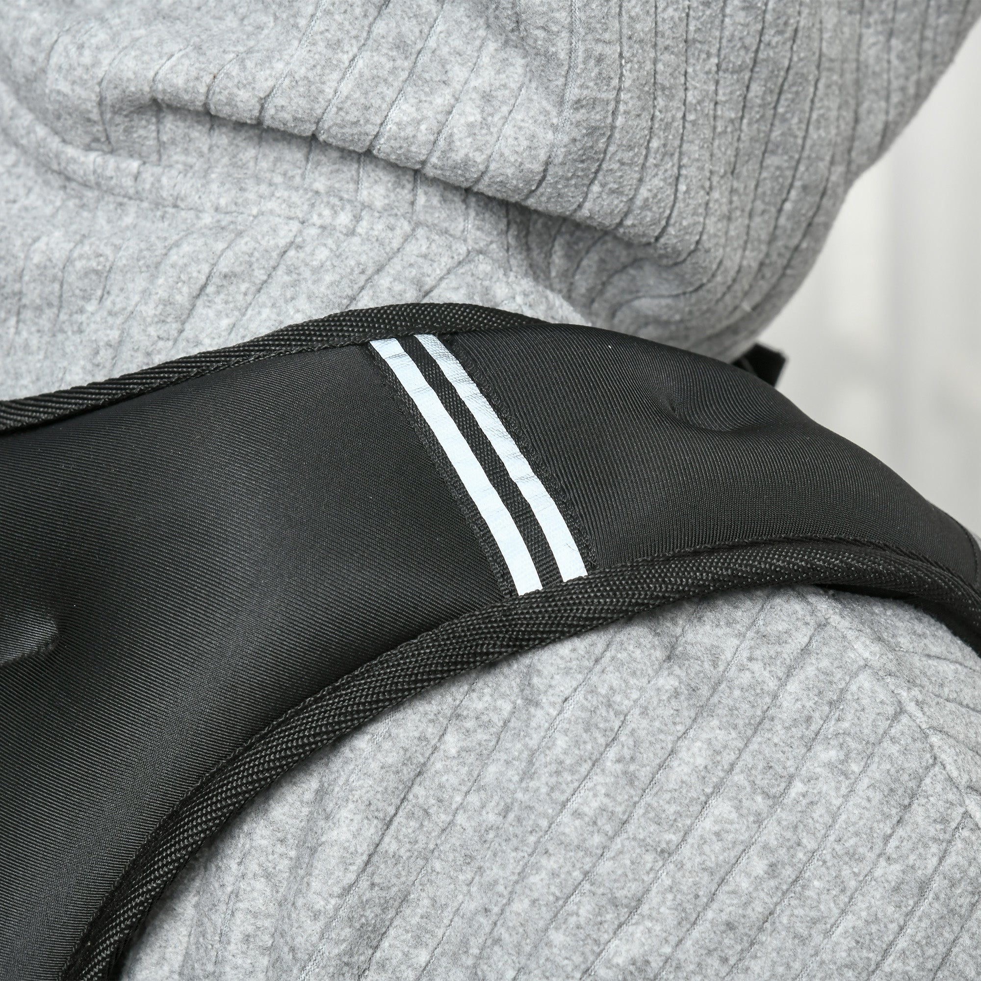 HOMCOM 10KG Weighted Vest, Running Weight Vest with Adjustable Straps, Convenient Pocket and Reflective Strips, for Men and Women Cardio Exercise Strength Training Workout