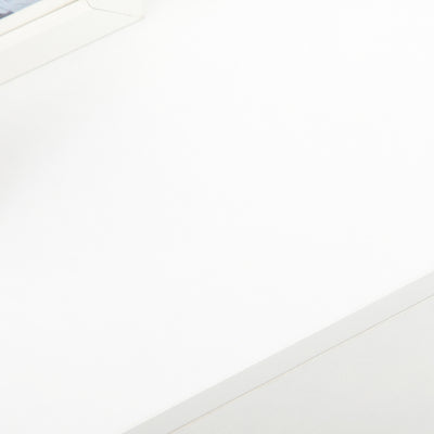 HOMCOM Three Drawer Slim Shoe Storage Cabinet, 12 Shoe Pairs - White 