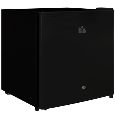 HOMCOM 46 Litre Lockable Countertop Fridge - Black 