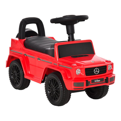 HOMCOM 3 in 1 Kids Ride On Car G350 Licensed Foot To Floor Slider Toddler Push Along NO POWER Red 12-36 months 