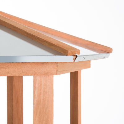 PawHut Wooden Bird Table for the garden Feeding Station, 153Hcm 