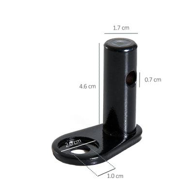 HOMCOM Pet Stroller Bike Bicycle Trainer Hitch Coupler Attachment Connector (Universal) 