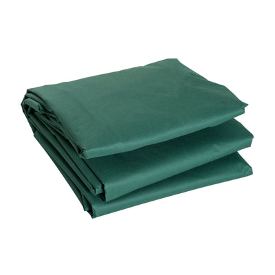 Outsunny Garden Furniture Cover, Oxford Fabric Outdoor Rectangular Rattan Furniture Cover with PE Coating, Waterproof, Windproof, Anti-UV, 222 x 155 x 67cm, Green 