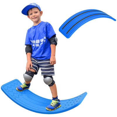ZONEKIZ Balance Board, Kids Wobble board, for Ages 3-6 Years - Dark Blue 