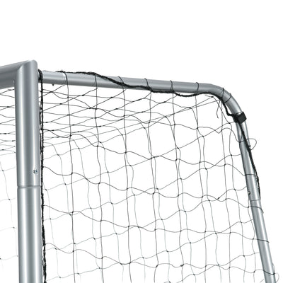 SPORTNOW 10ft x 6.5ft Football Goal, Football Net for Garden with Ground Stakes, Quick and Simple Set Up 