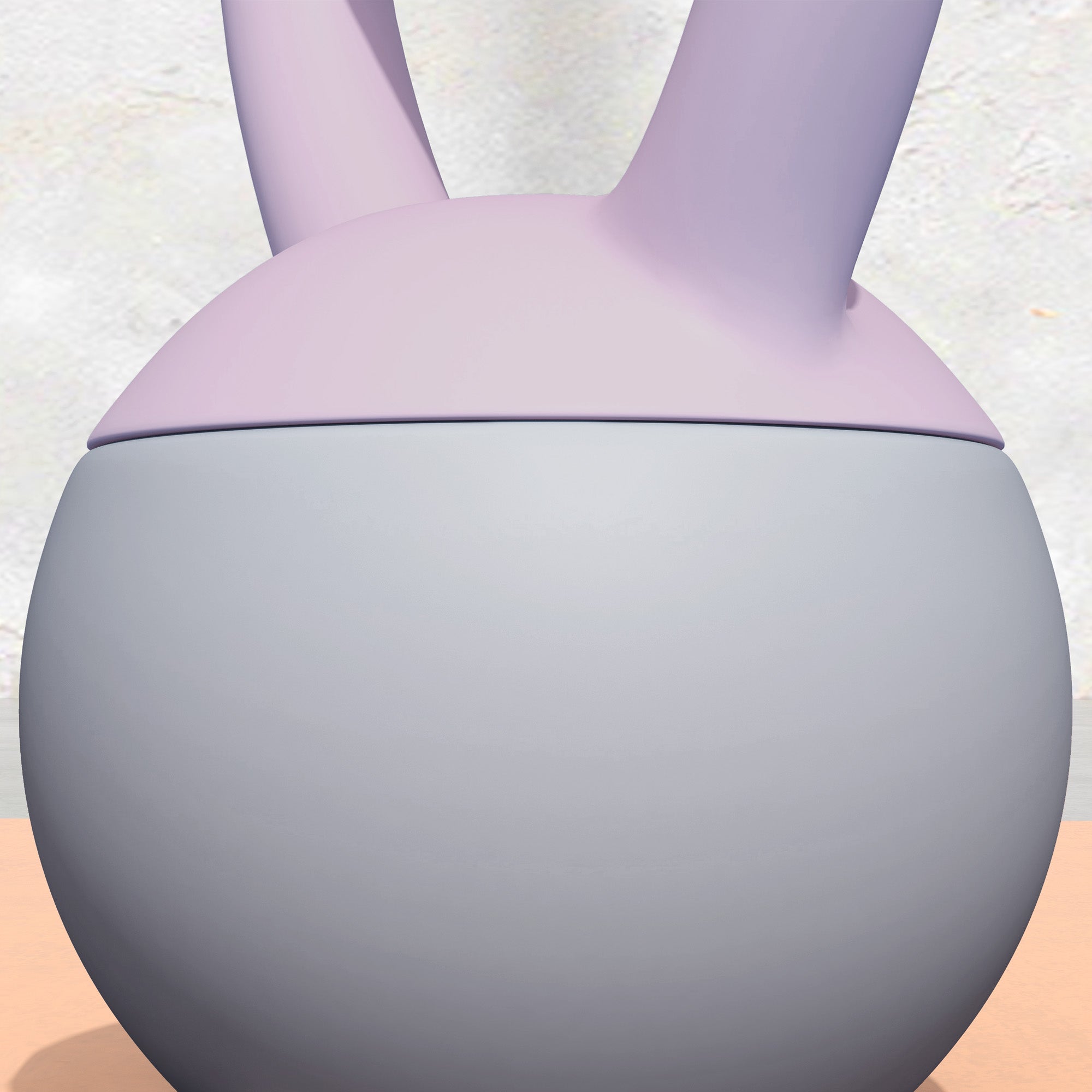 SPORTNOW Soft Kettlebell, 8kg Kettle Bell with Non-Slip Handle for Home Gym Weight Lifting and Strength Training, Purple and Grey 