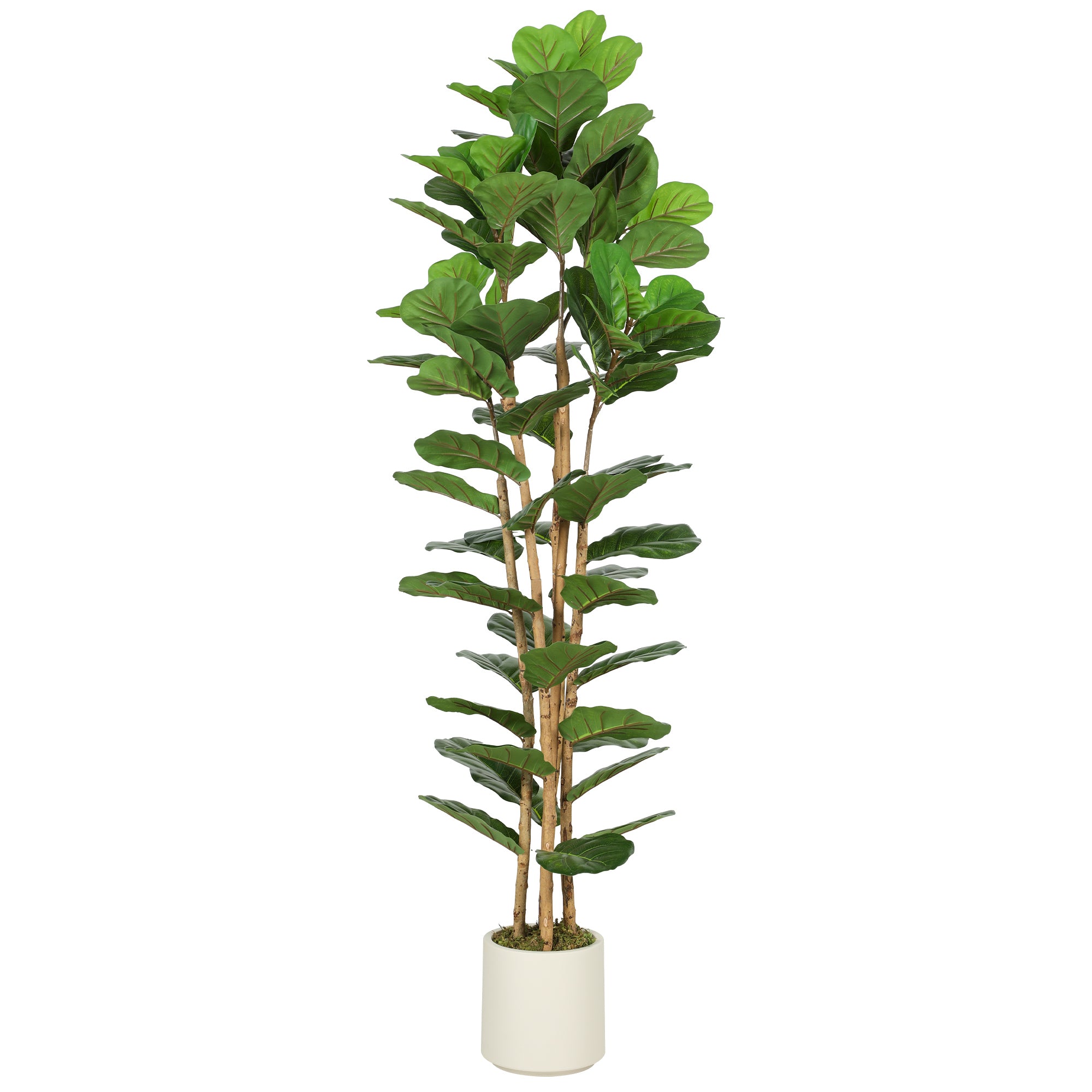 HOMCOM 180cm Artificial Fiddle Leaf Fig Tree - Green 