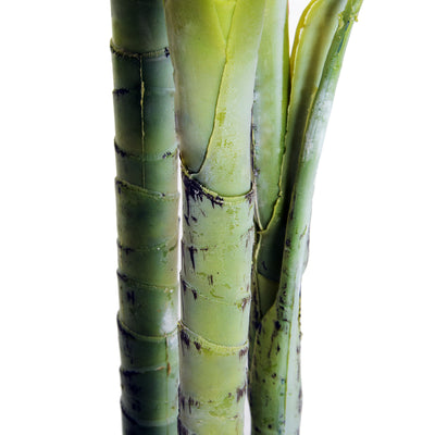 Outsunny Artificial Tree, 150cm Tropical Palm Tree, Fake Plants in Pots, Faux Green Plant for Indoor Outdoor Home Office Living Room Decoration 