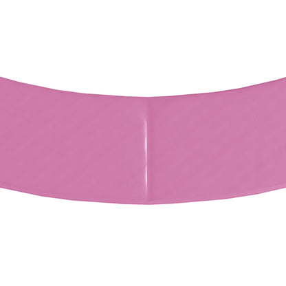 SPORTNOW 10FT Trampoline Spring Cover, Plastic Trampoline Pad Replacement with Elastic Cord, Waterproof, UV Resistant and Tear-Resistant, Pink 
