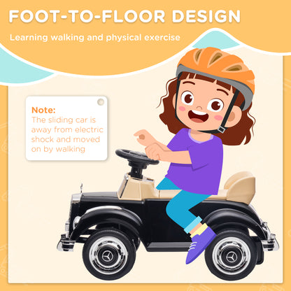 AIYAPLAY Foot to Floor Ride on Sliding Car Mercedes-Benz 300S Licensed for 18-48 months 