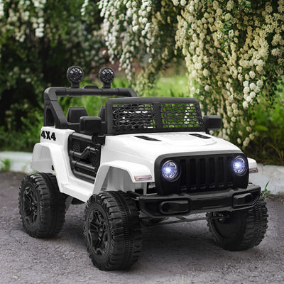HOMCOM 12V Kids Electric Ride On Car Truck Toy SUV with Remote Control for 3-6 Yrs 