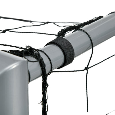 SPORTNOW 8ft x 5ft Football Goal, Football Net for Garden with Ground Stakes, Quick and Simple Set Up 