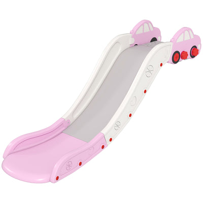 AIYAPLAY Kids Slide for Bed, Sofa, with Extended Length, Easy to assemble and Store, Pink 