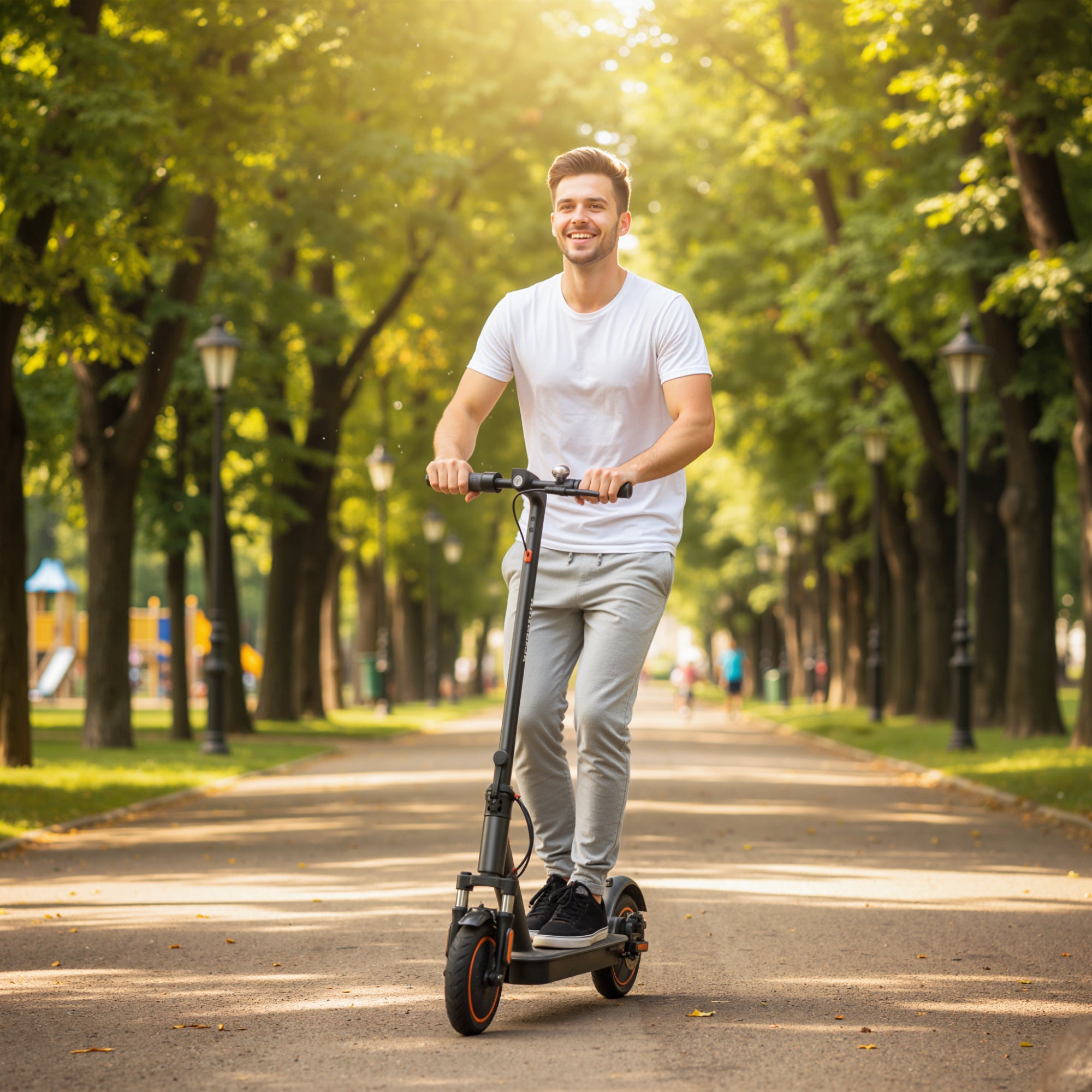 SPORTNOW Foldable Electric Scooter with 350W Motor, Up to 25km/h 